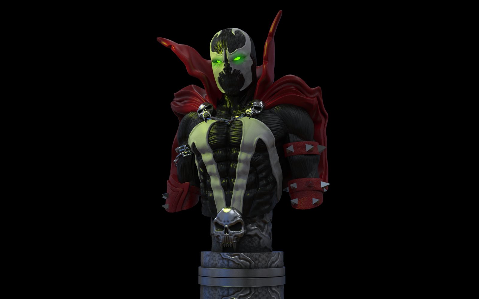 Spawn Bust — vue 1