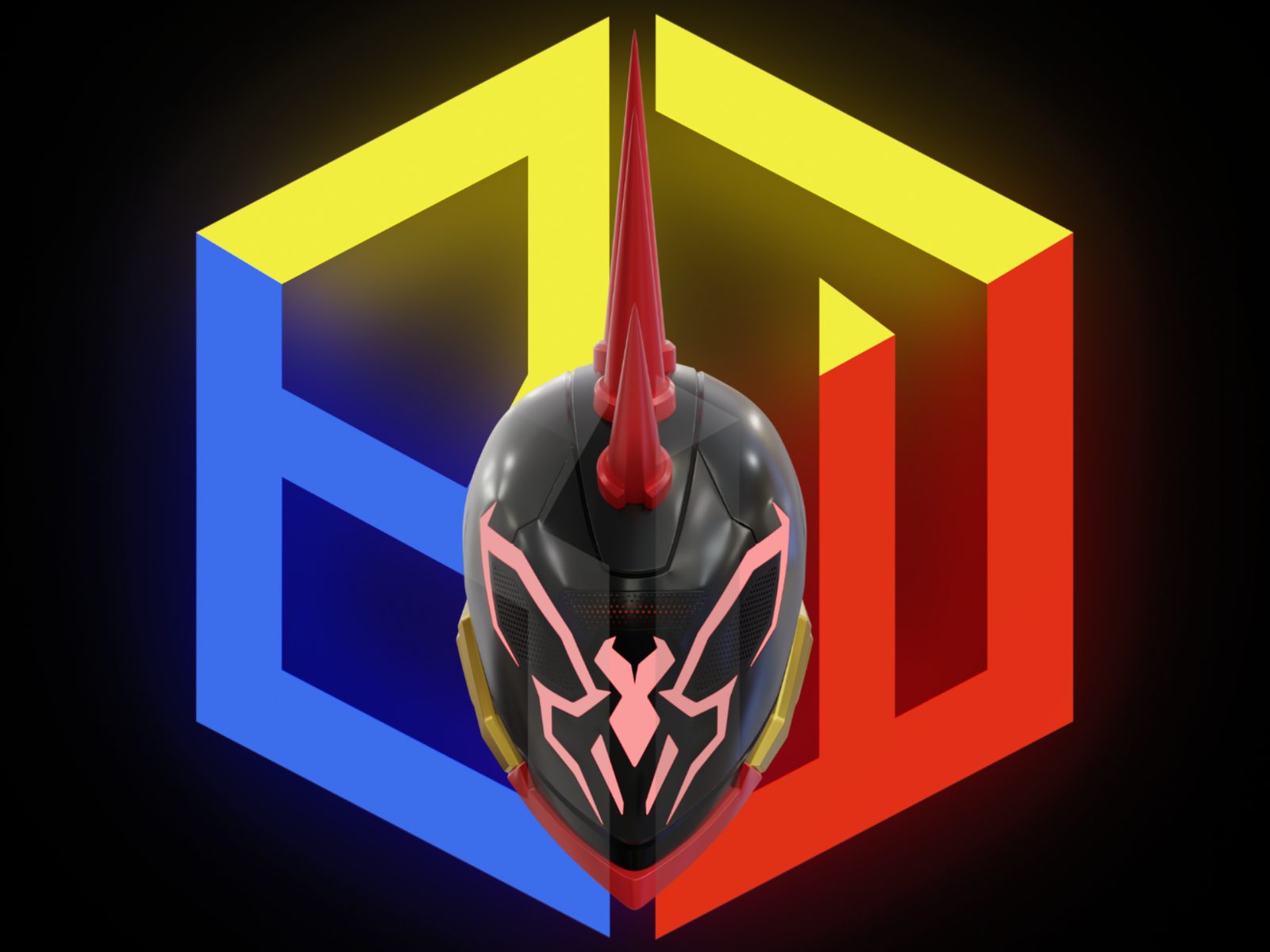 Spider-Punk 2099 Helmet — vue 1