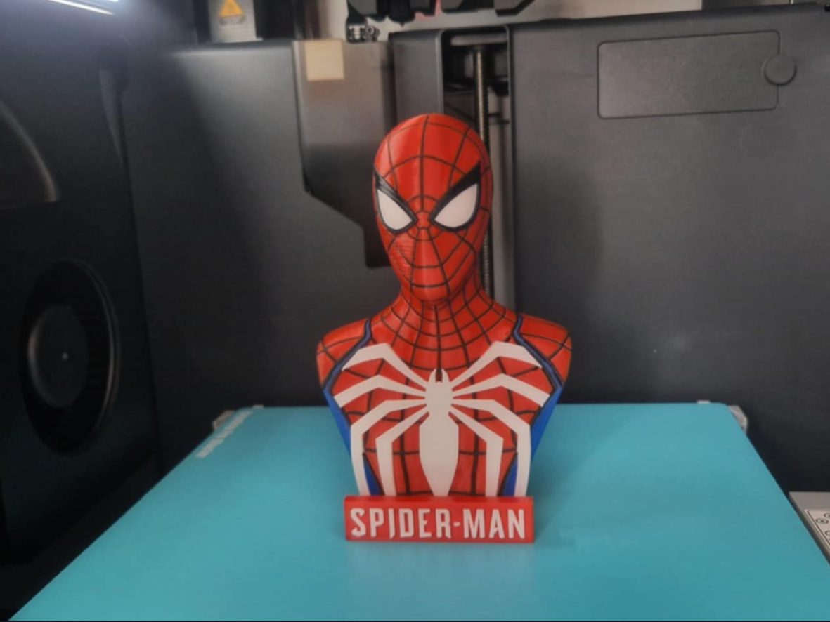 SpiderMan Advanced Suit (Bambu multicolor ready) — vue 1