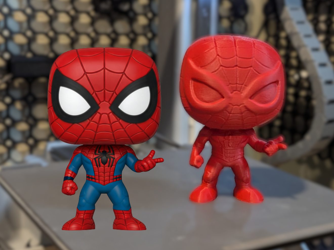 Spiderman, Pop! style — vue 1