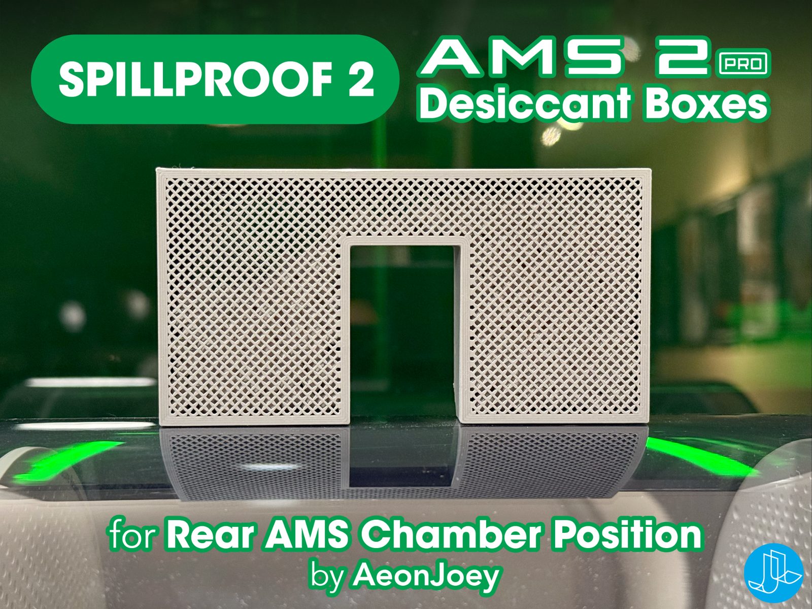 SPILLPROOF2 AMS 2 Pro Desiccant Boxes - Rear Spot — vue 1