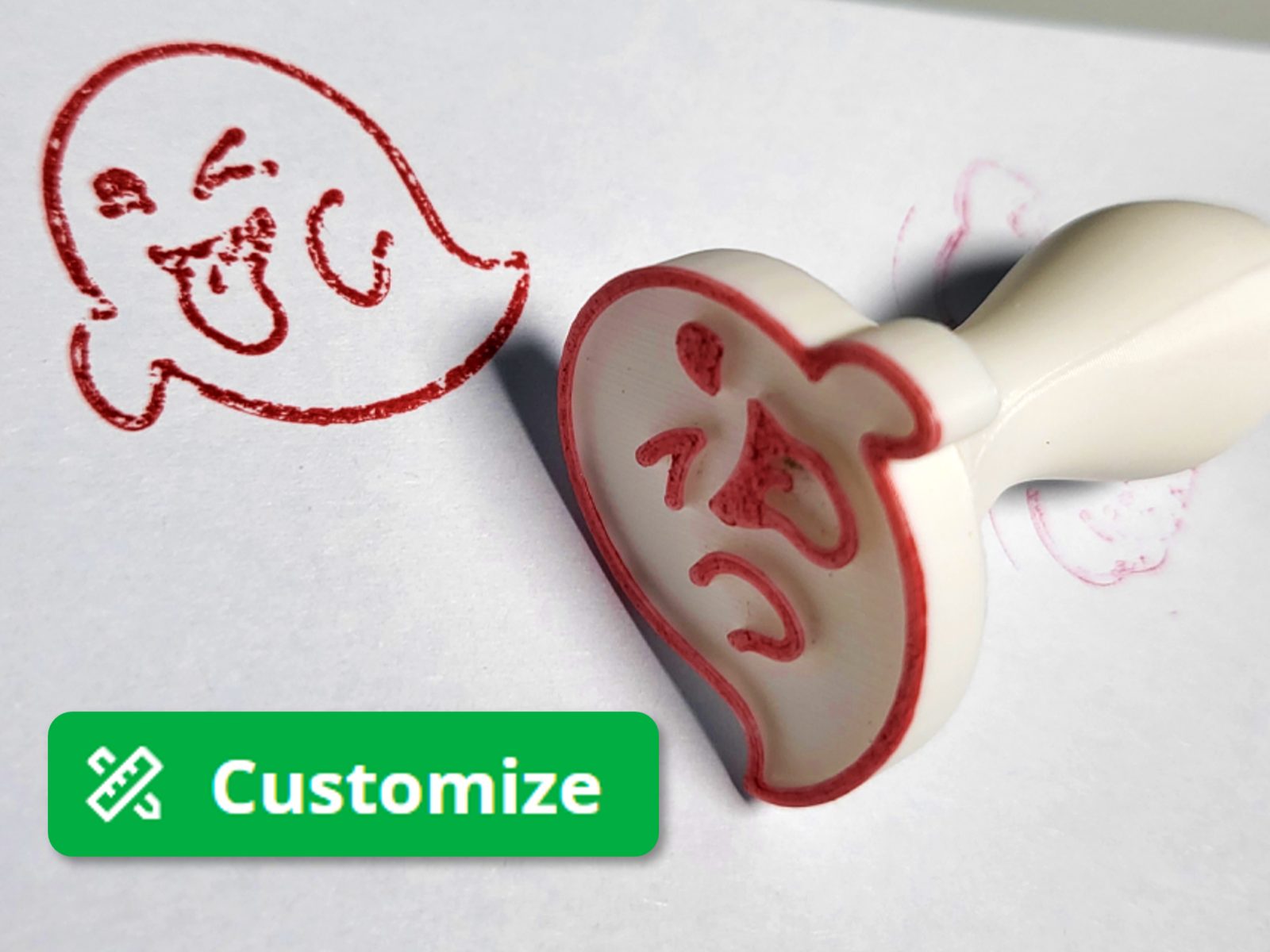 Stamp Creator [OpenSCAD] — vue 1