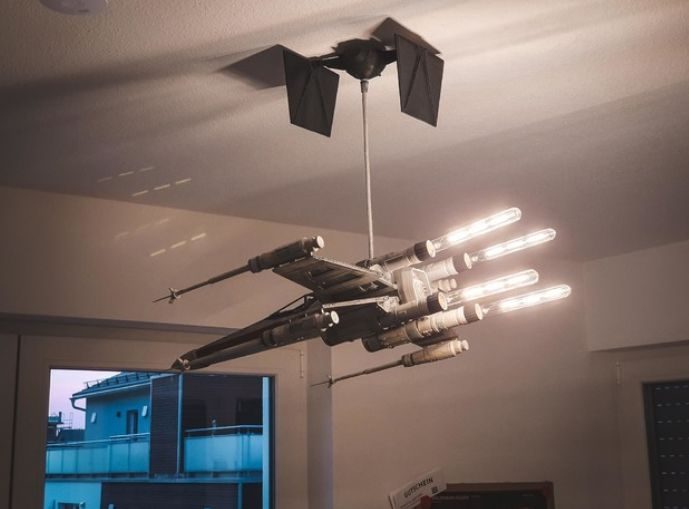Star Wars X-Wing Lamp ( Personel Use Only ) — vue 3