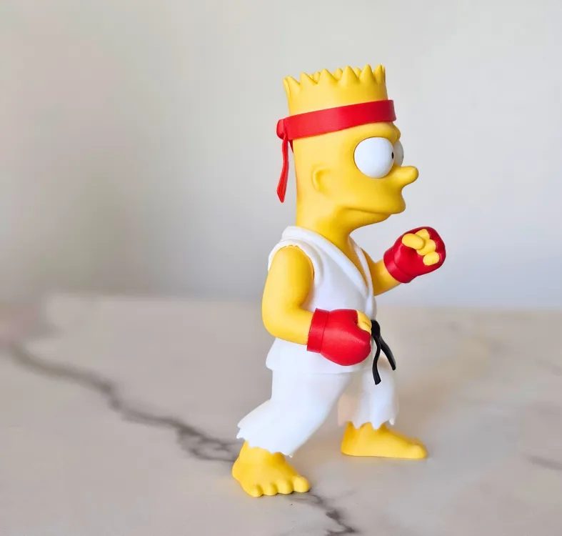 Street Fighter Bart — vue 1