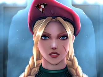 Street Fighter Bust Cammy — vue 1