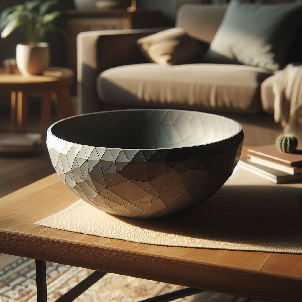Stunning Low Poly Designer Bowl — vue 1