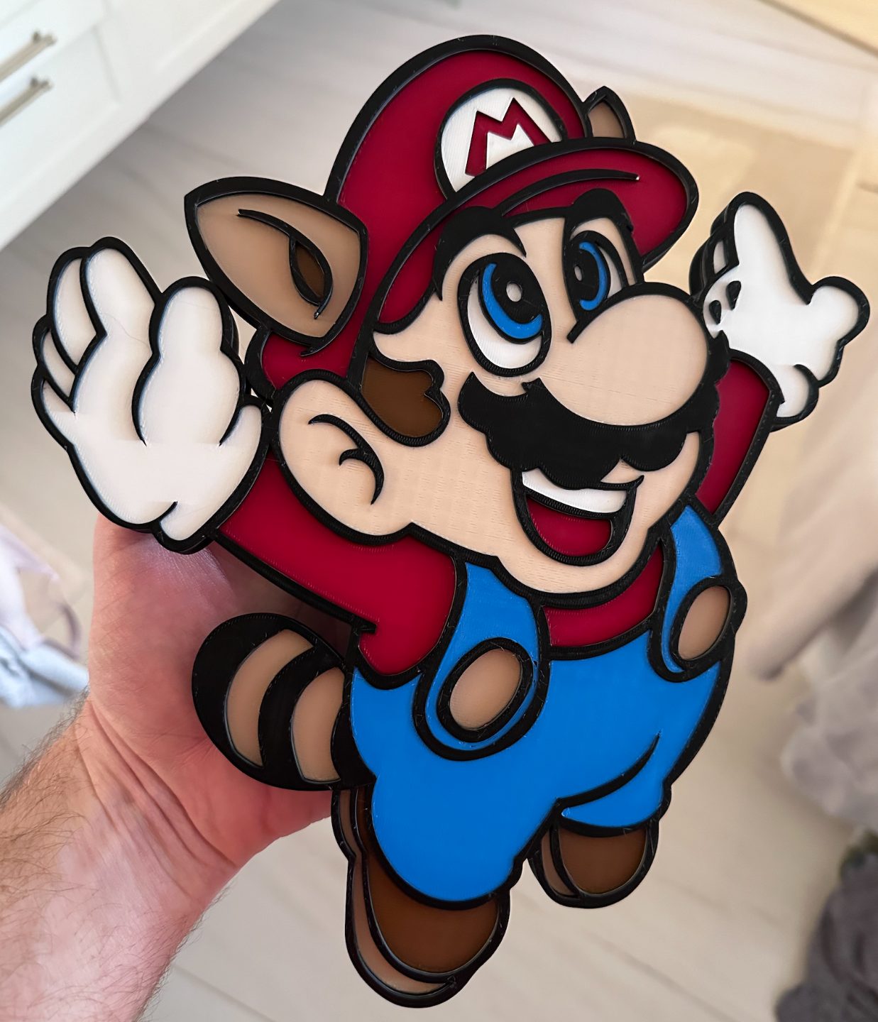 Super Mario 3 Raccoon Character - NES — vue 1