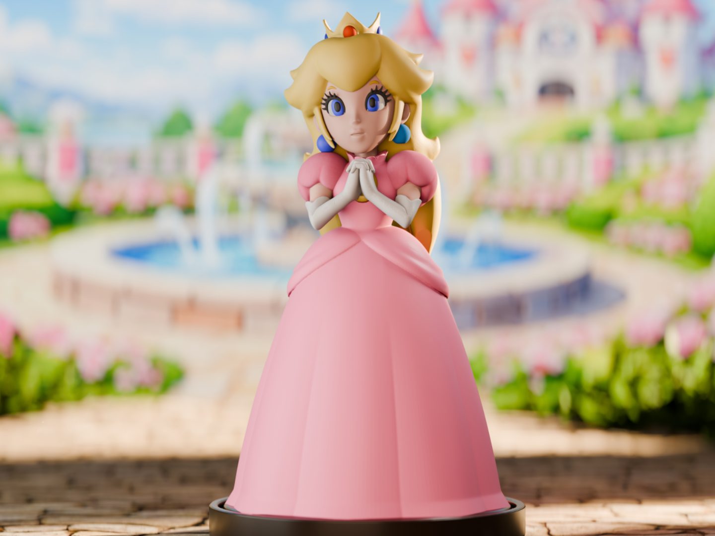 Super Mario Princess Peach Nintendo Collectible — vue 1