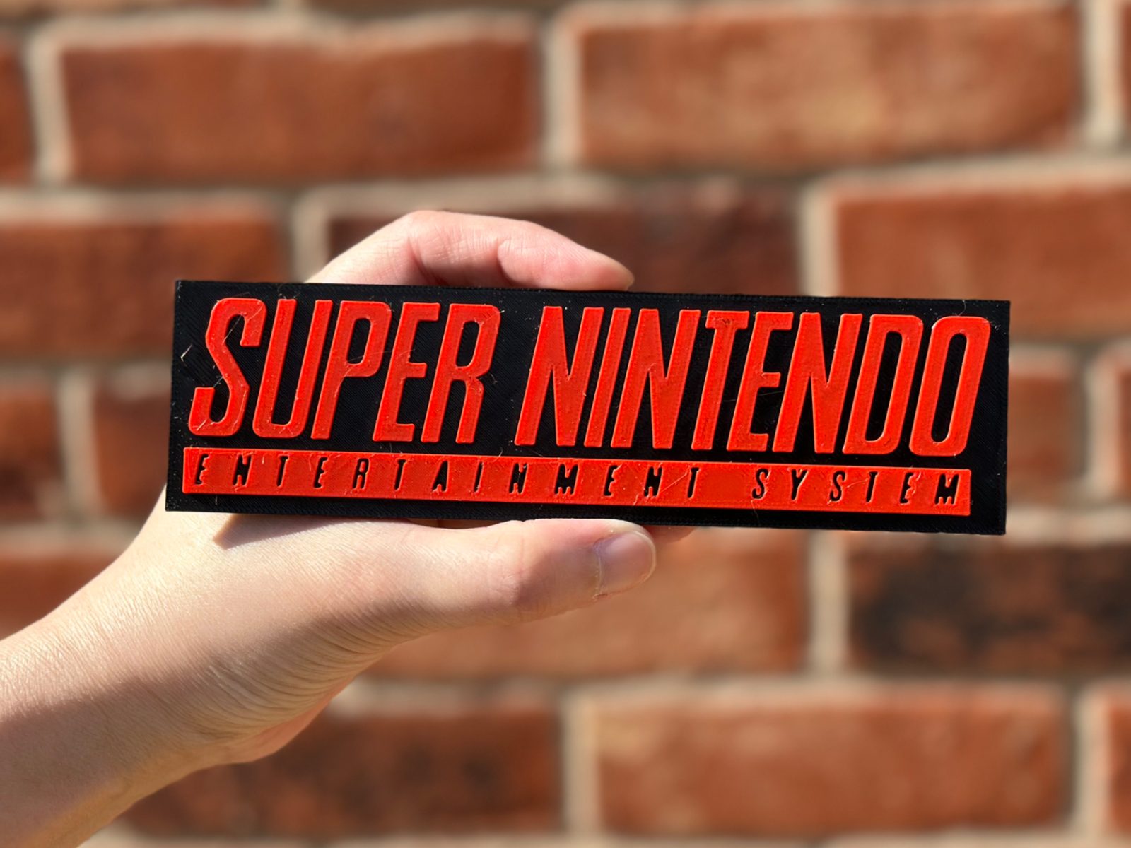 Super Nintendo Logo — vue 1