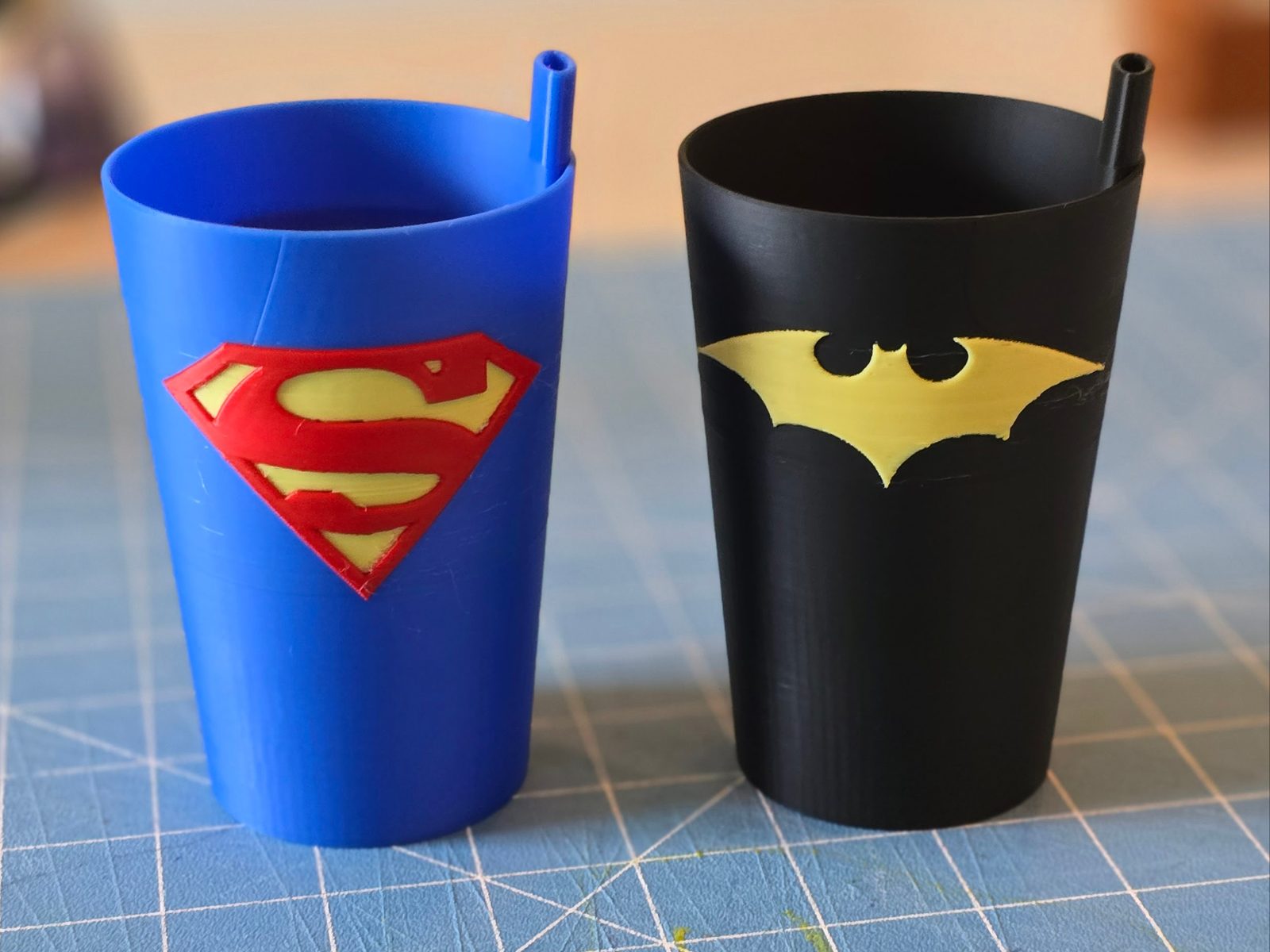 Superhero Cups — vue 1