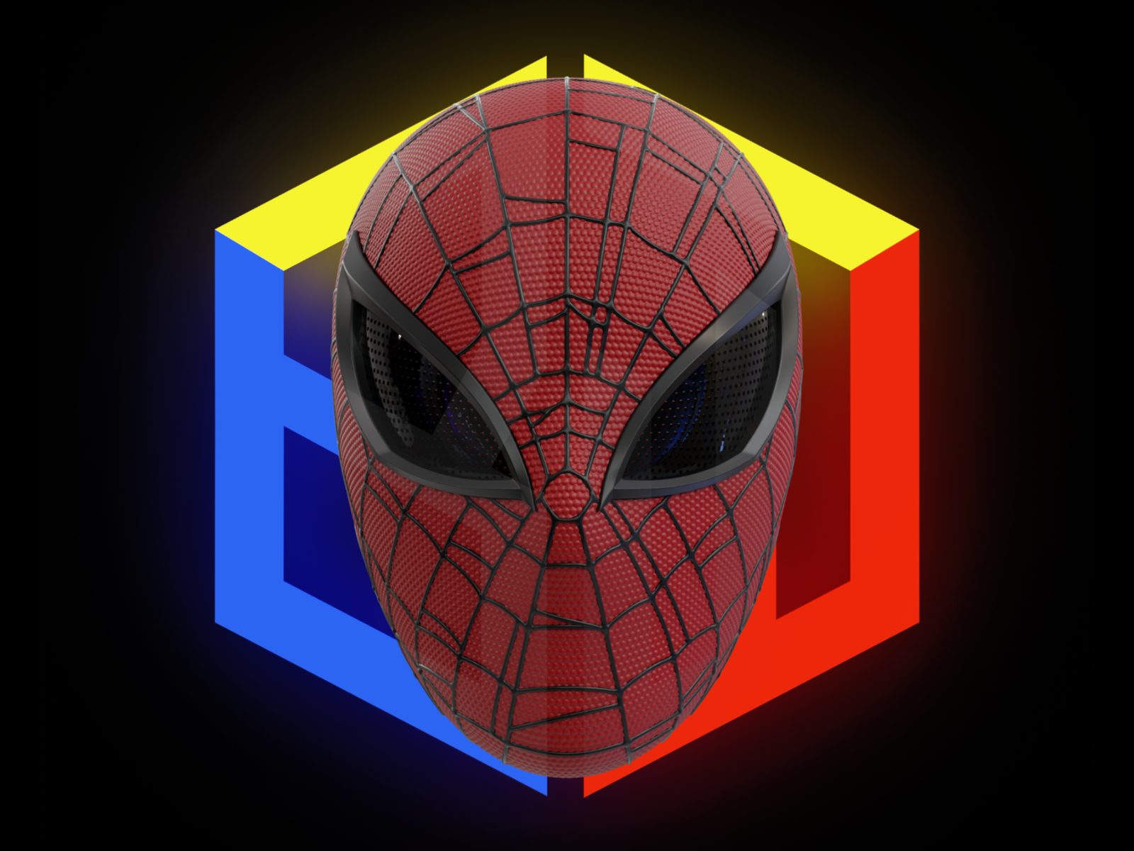Superior Spider-Man Textured Helmet — vue 1