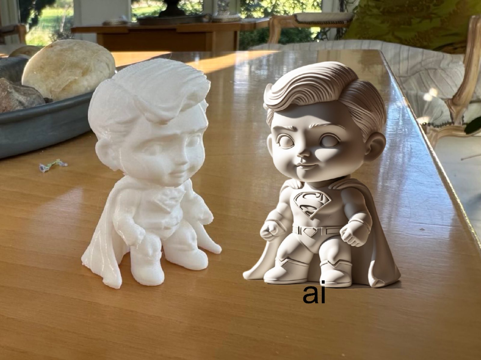 Superman Desk Buddy — vue 1