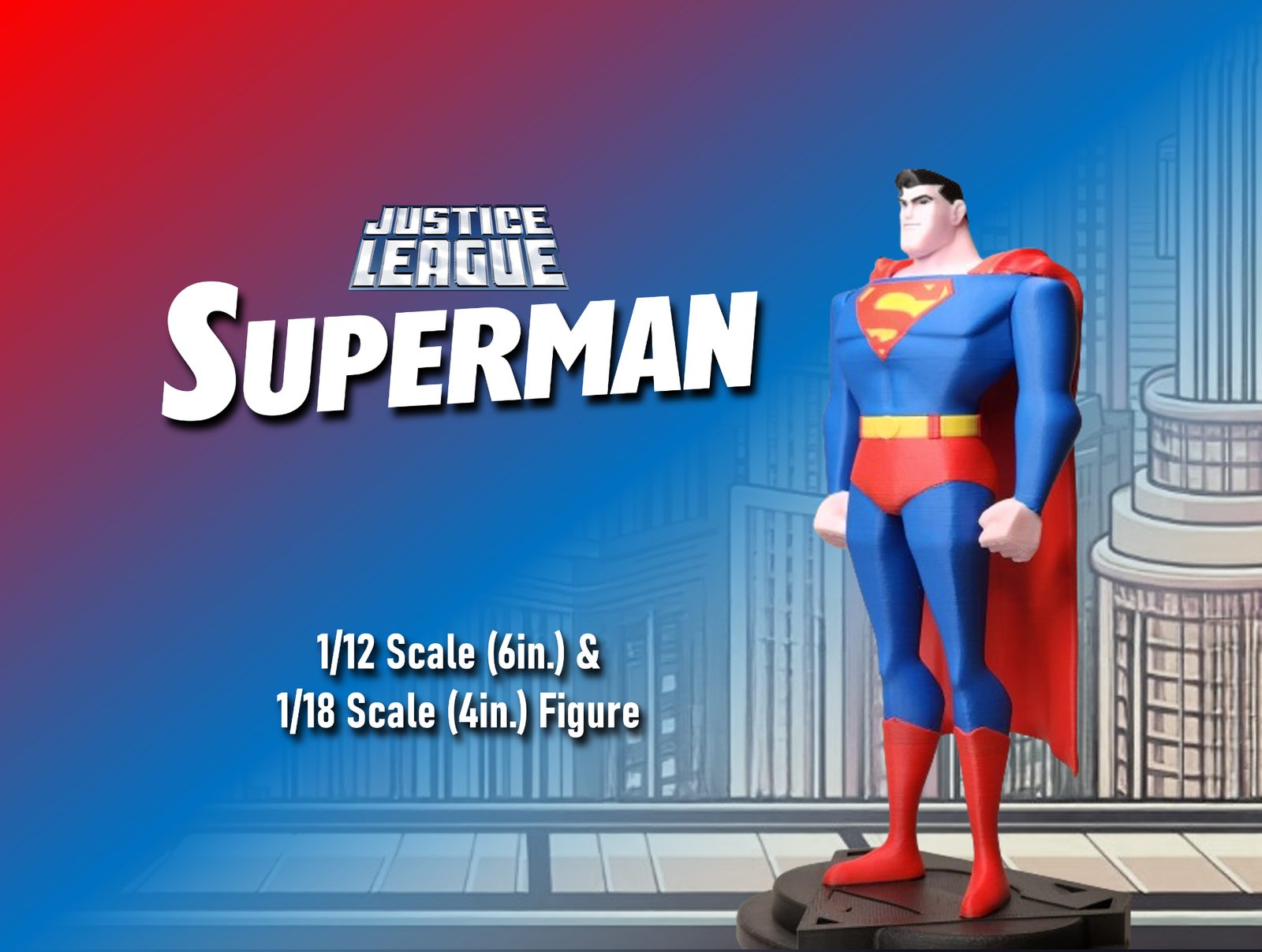 Superman Justice League Unlimited Figure — vue 1