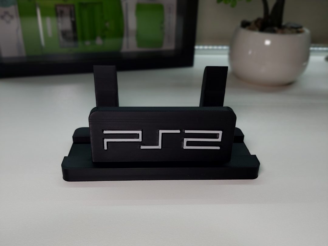 Supporto verticale PS2 Playstation 2 Slim — vue 1