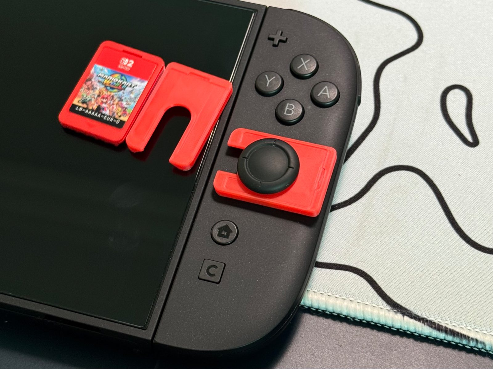 Switch 2 Cartridge Stick Lock Protector — vue 1