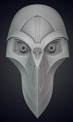 Tales of the Jedi Inquisitor Mask –( Personal Use Recommended) — vue 1