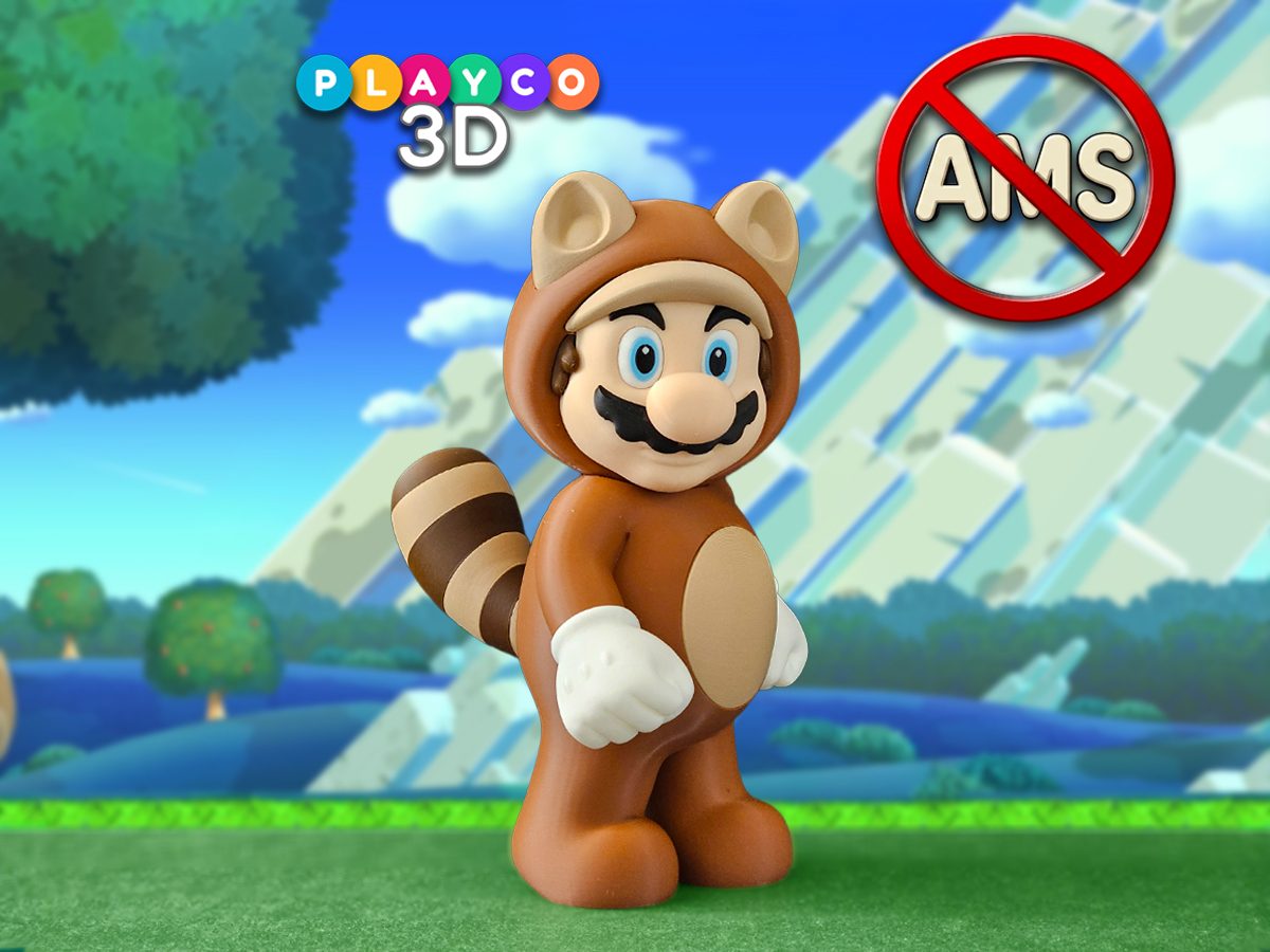 Tanooki Mario Multi Part — vue 1