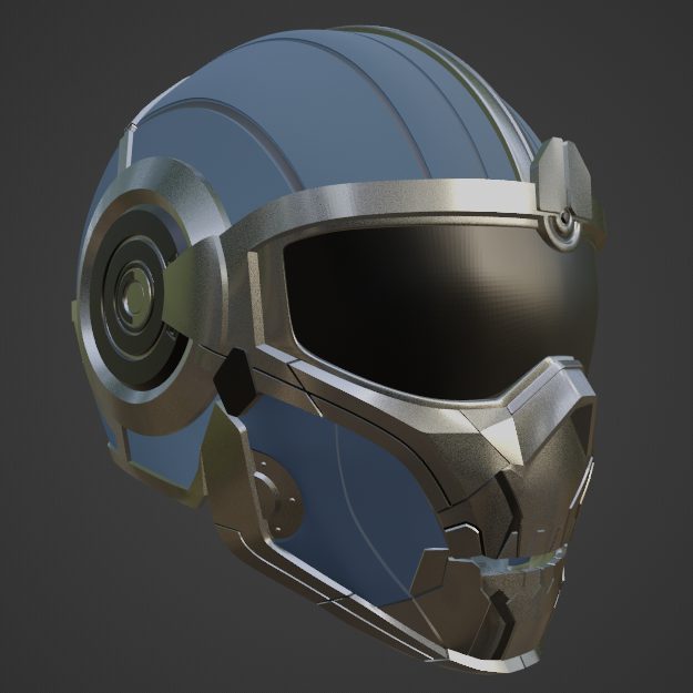 TaskMaster Movie inspired helmet - With Proof — vue 1