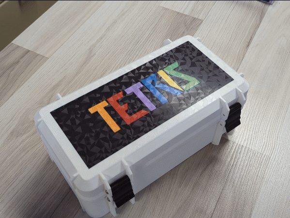 Tetris Game Toolbox — vue 1