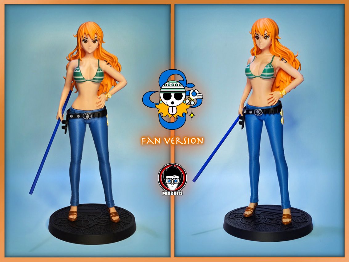 Thank you 23K! Nami fanart! 33 cm tall — vue 1