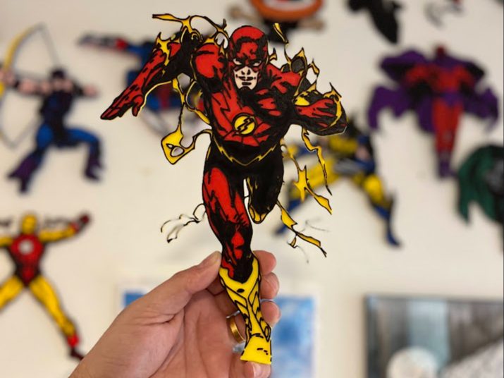 The Flash Wall Art — vue 1