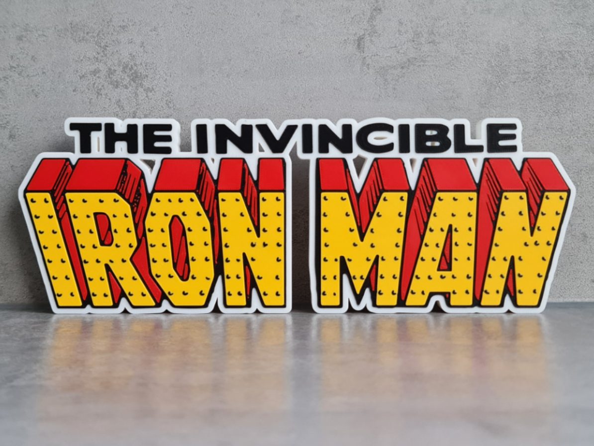 The Invincible Iron Man Logo / Sign — vue 1