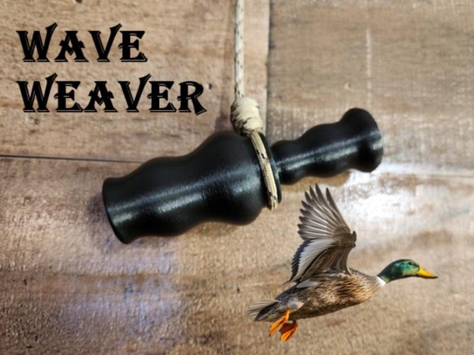 The Wave Weaver Duck Call (100% 3D Printed) — vue 1