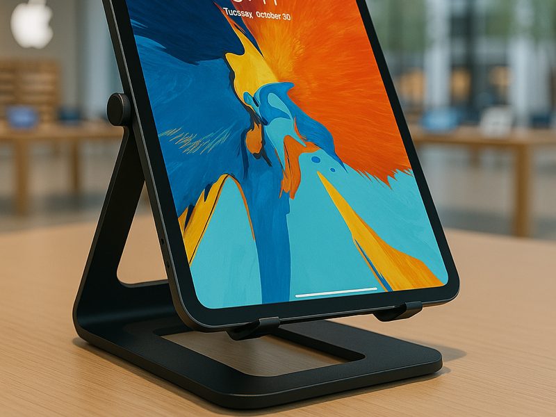 Tiltable Tablet Stand with Locking System — vue 1