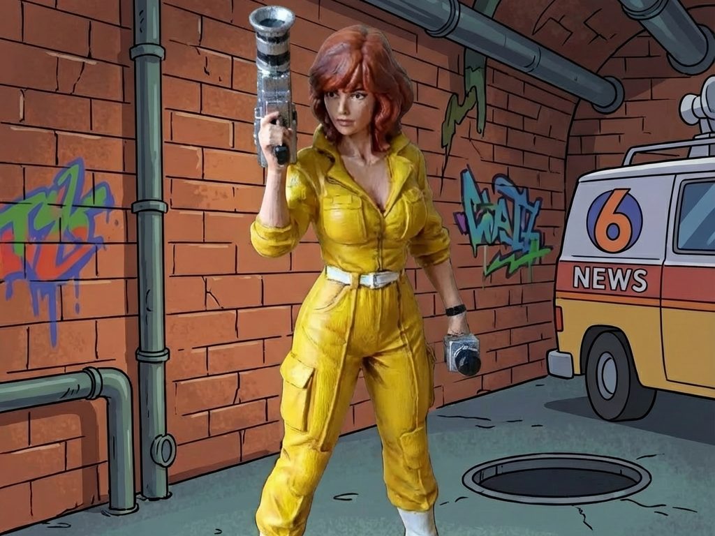 TMNT '87 - April O'Neil — vue 1