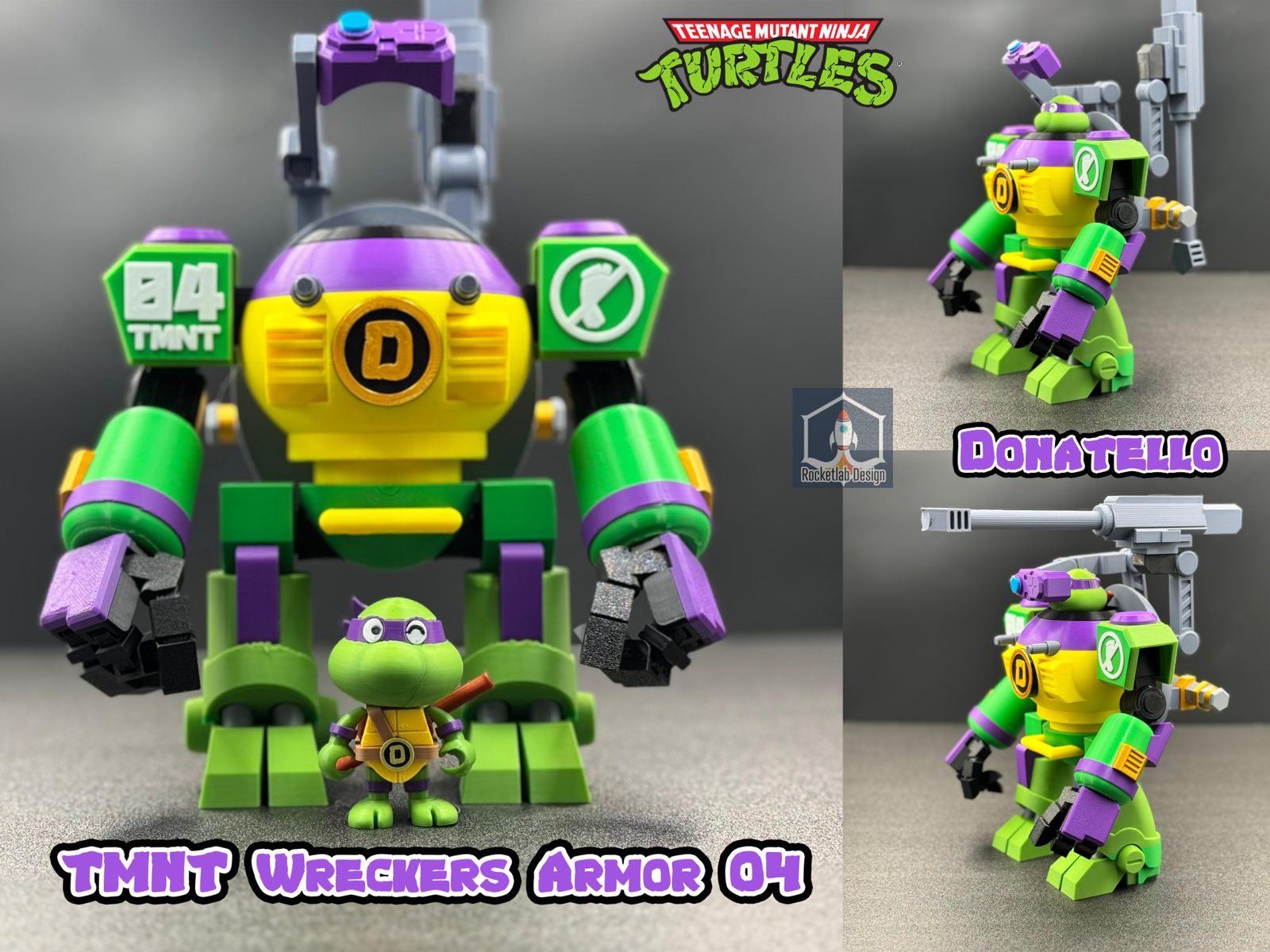 TMNT Wreckers Armor 04 - Donatello — vue 1