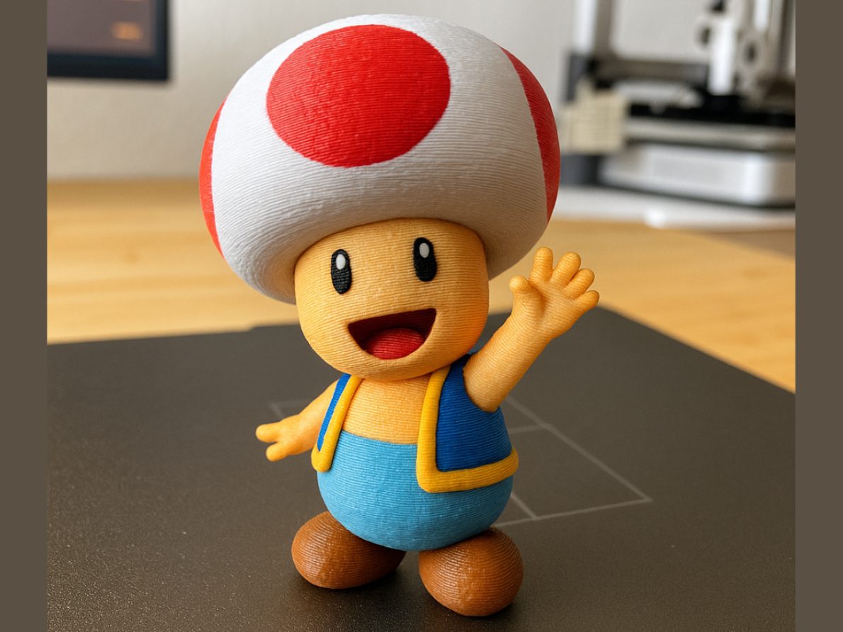Toad / Super Mario — vue 1