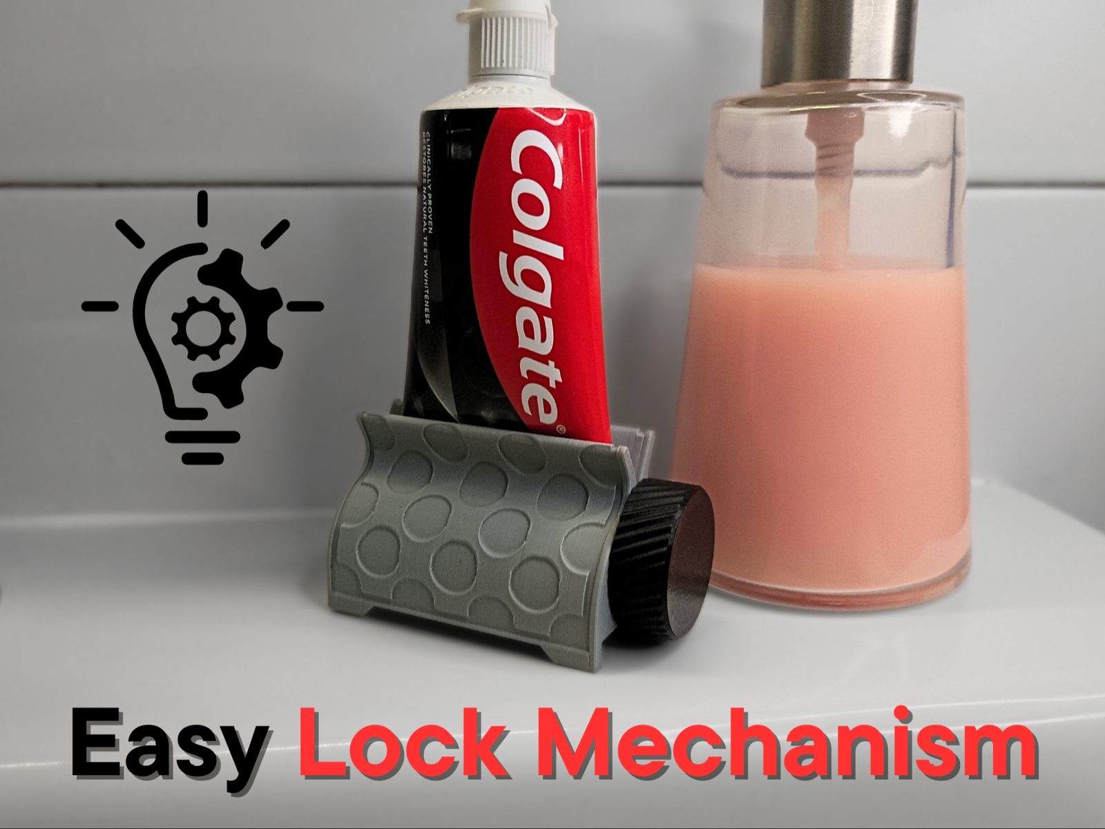 Toothpaste Squeezer- External Gear — vue 1