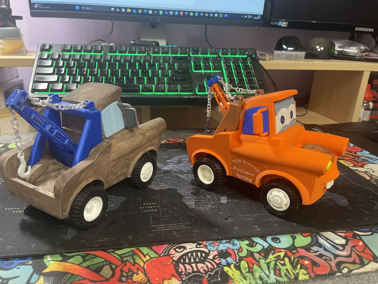 “Tow Mater” Inspired Tow Truck from Cars — vue 1