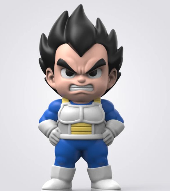 Vegeta Dragon Ball Z — vue 1