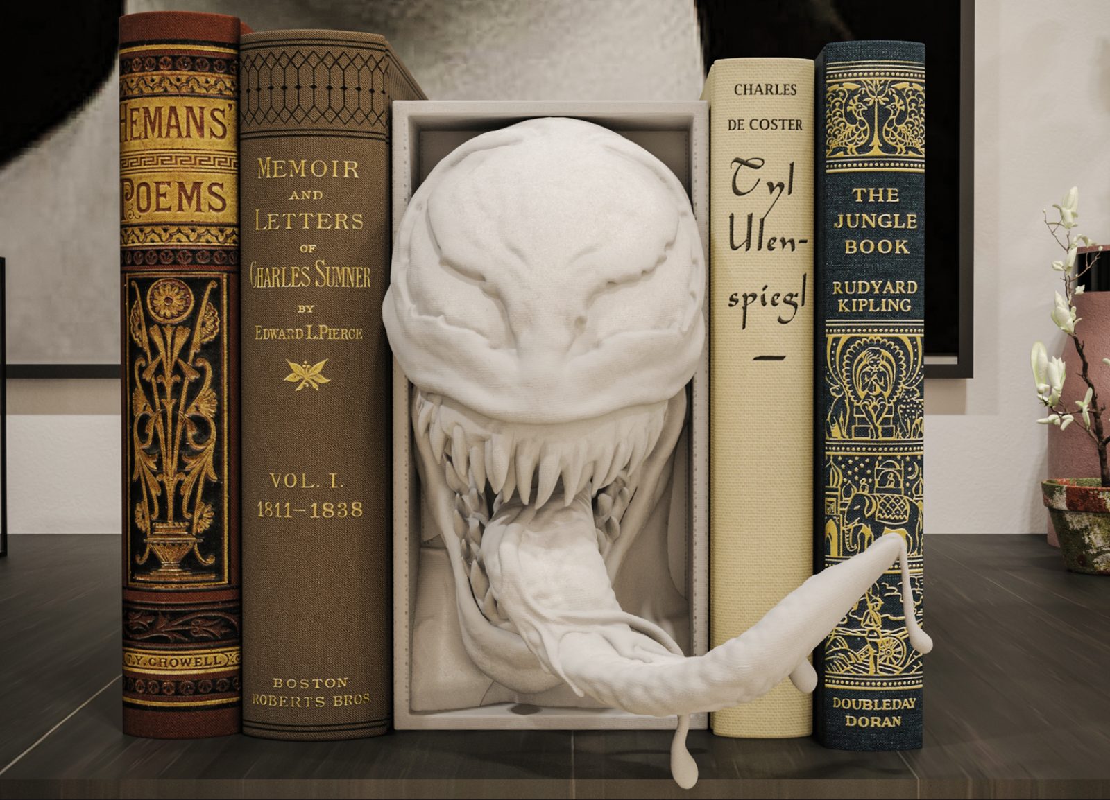 Venom Book Nook and Wall Mount — vue 1