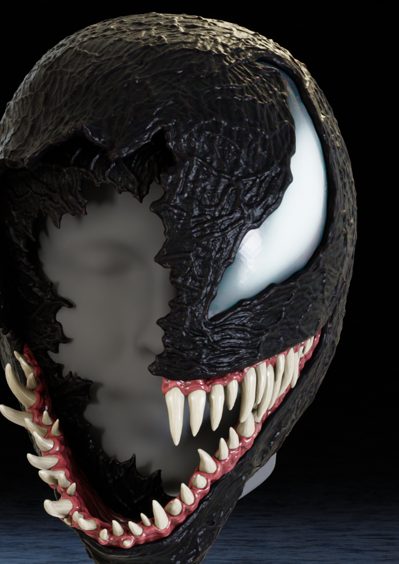 Venom Half Mask–( Personal Use Recommended) — vue 1