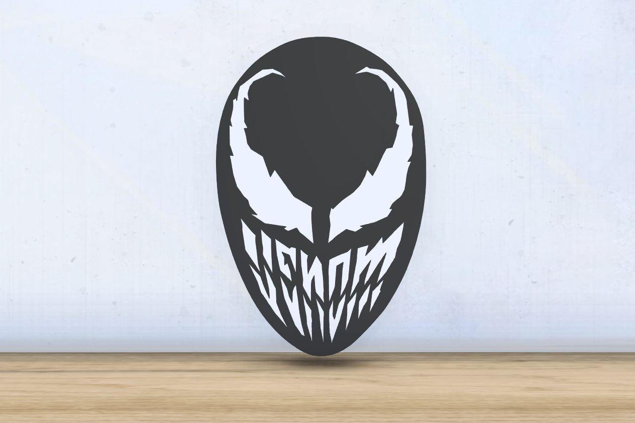 Venom - Layered - Word Wall Art — vue 1
