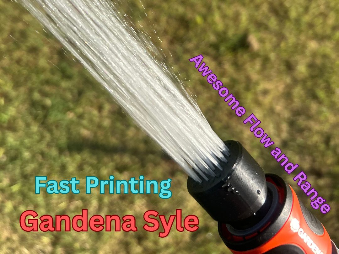 Very Small Garden Hose Sprayer Nozzle Gardena — vue 1