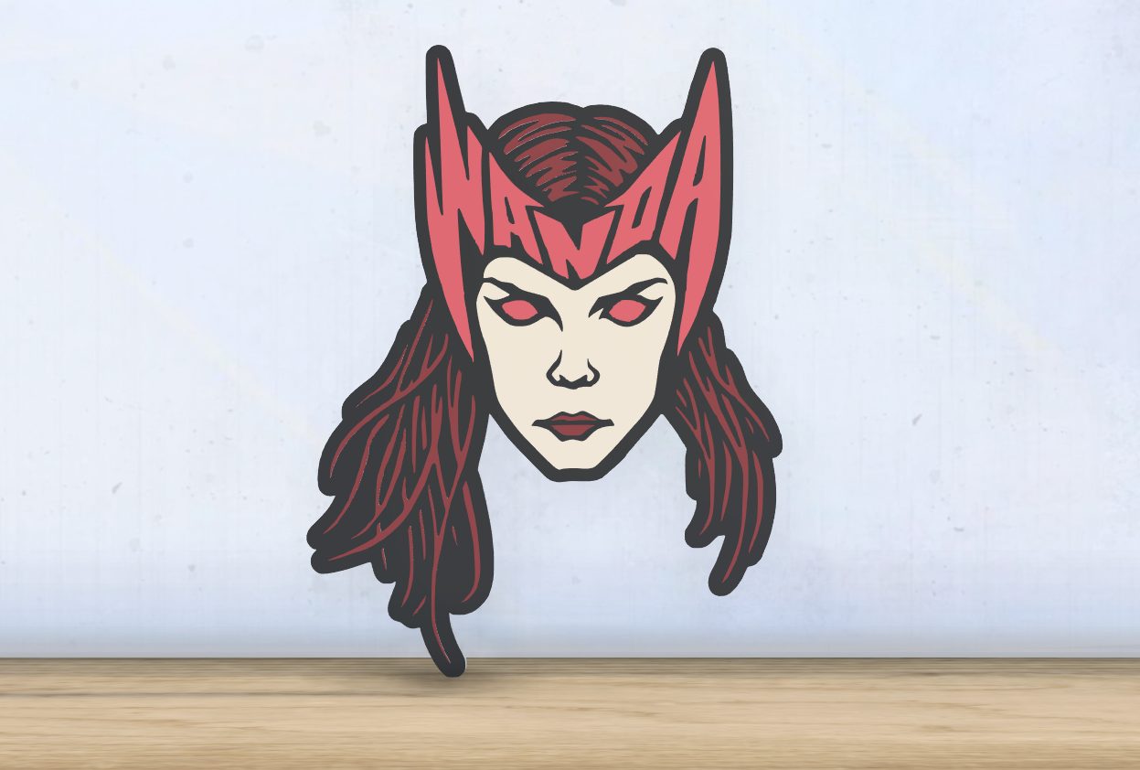 Wanda - Layered - Word Wall Art — vue 1