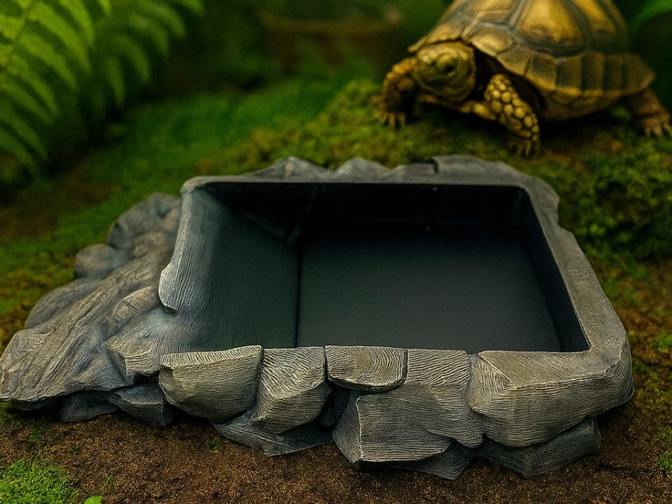 Wasserbecken Schildkröten / Krebse — vue 1