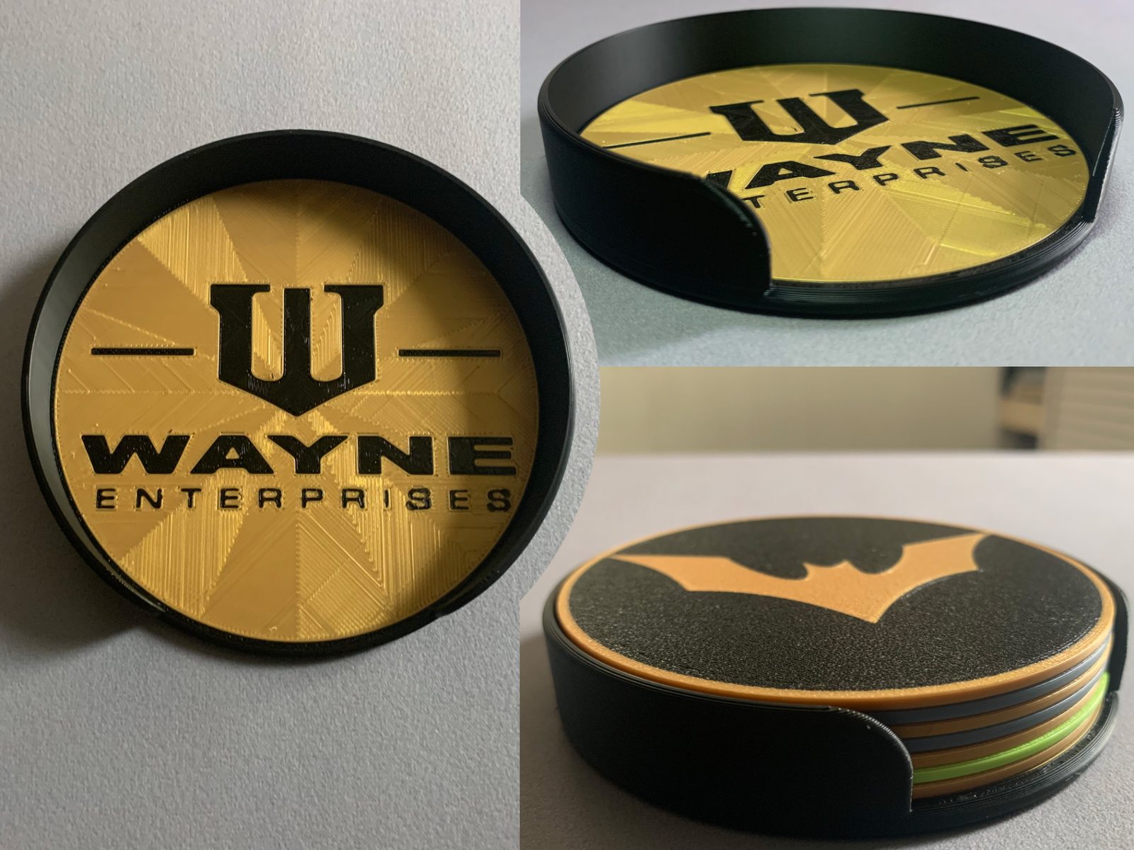 Wayne Enterprises Holder for Batman Coasters — vue 1