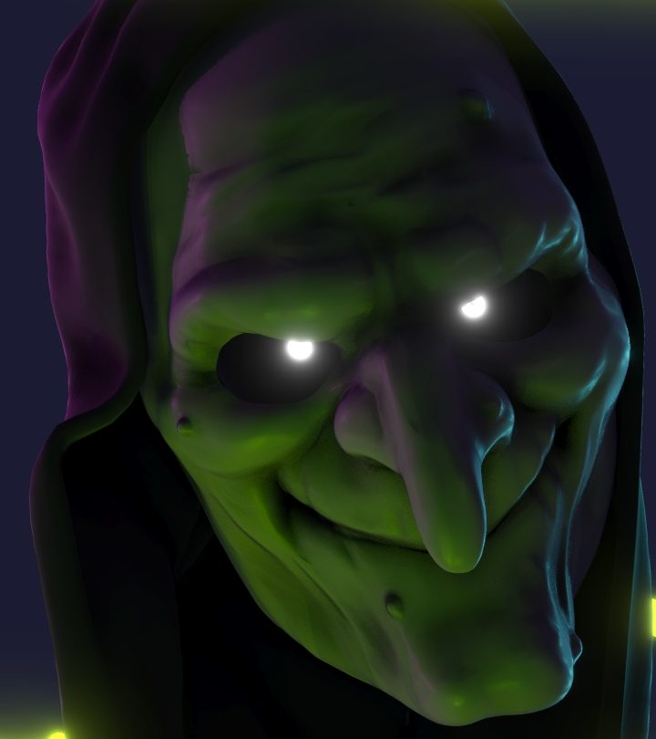 witch orwarlock // halloween — vue 1