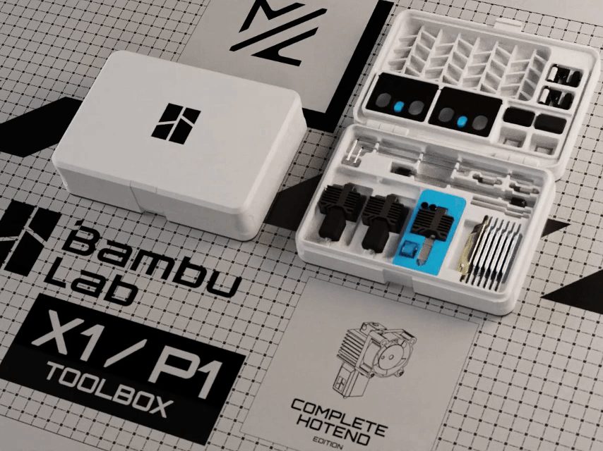 X1C - P1S Toolbox // Complete hotend edition — vue 1