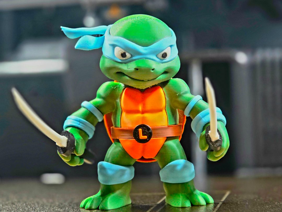 Young Ninja Turtle - Leonardo (Multiparts) — vue 1